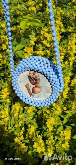 Сумка женская из бусин