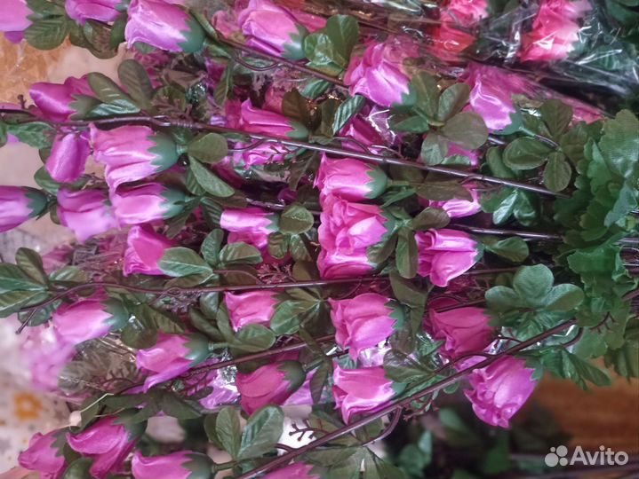 Искусственные цветы букеты