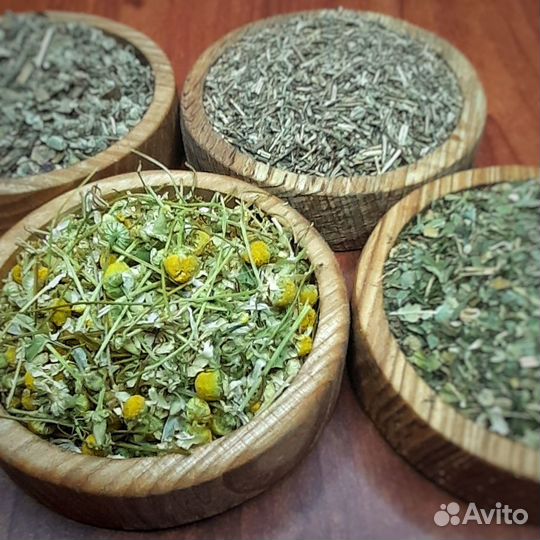 Липа Ромашка Чабрец Мать-и-мачеха Душица