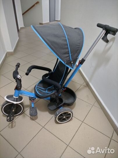 Детский трехколесный велосипед бу