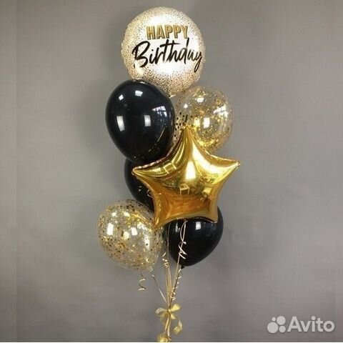 Фонтан из шаров 7шт (код0060)