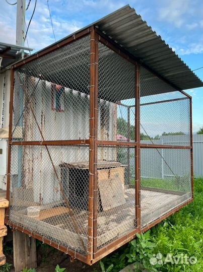Вольер 1.5*3*2 (м.)