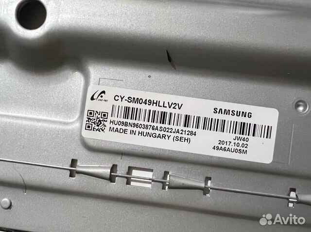 Подсветка в сборе CY-SM049hllv2V ue49mu7000u