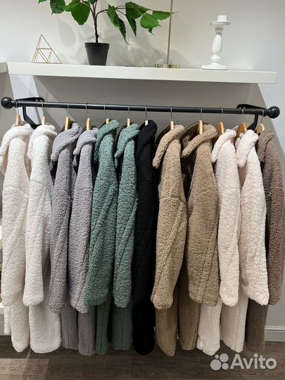 Экошуба зимняя женская новая, шуба оверсайз