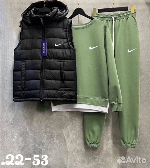 Спортивный костюм без флиса тройка Nike