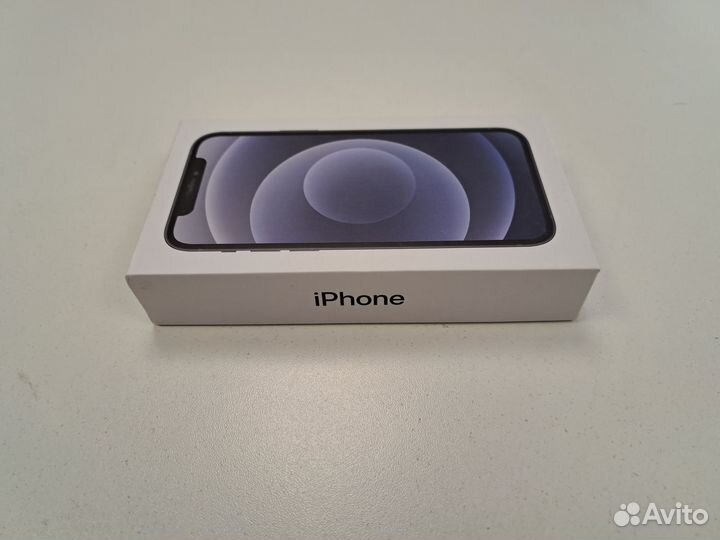 Коробка iPhone 12 Mini Black (Чёрный)