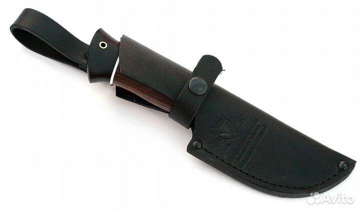 Нож Еж сталь elmax, рукоять венге-черный граб,мель