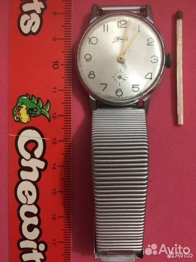 Часы Poljot 23, зим, Cardinal Quartz made in ussr