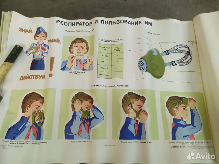 Плакаты СССР. Гражданская оборона