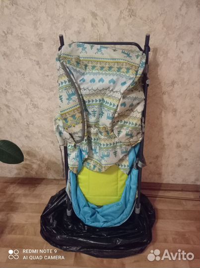 Коляска санки умка 3 1