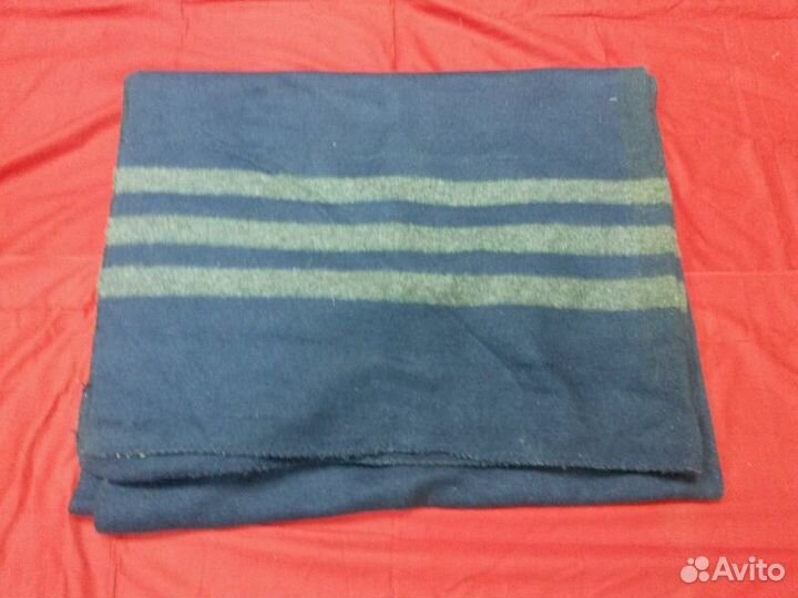 Одеяло армейское байковое советское