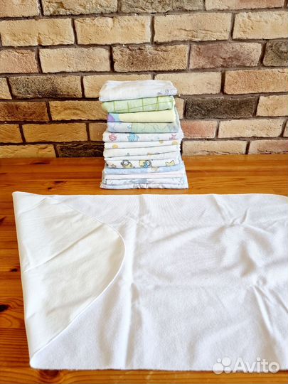 Пеленки, конверт - одеяло, защита для головы