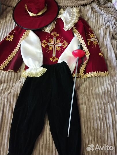 Костюм мушкетёра детский