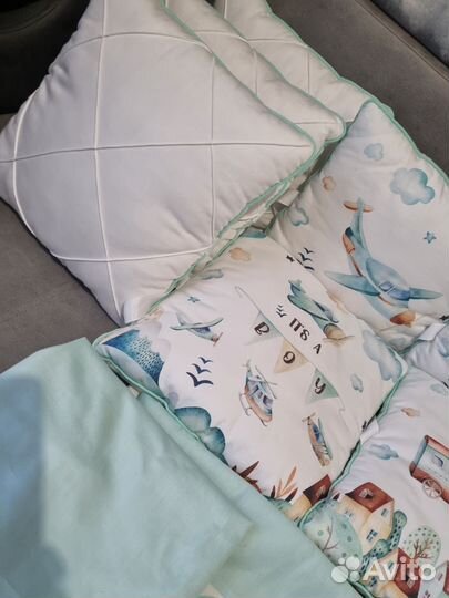 Набор в детскую кроватку 7в1