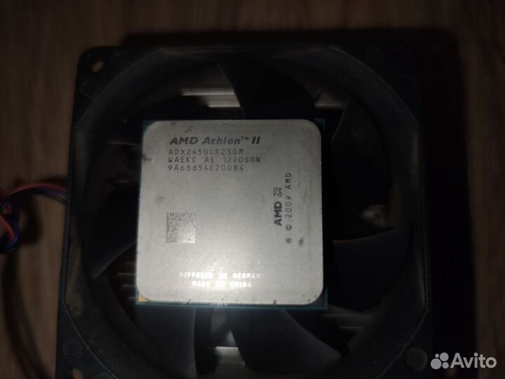 AMD Athlon II X2 245 2*2.9Ghz AM3 + Куллер