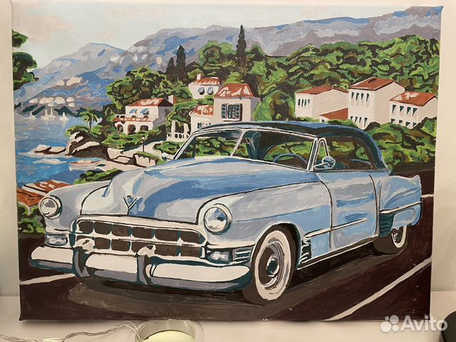 Картина на холсте большая