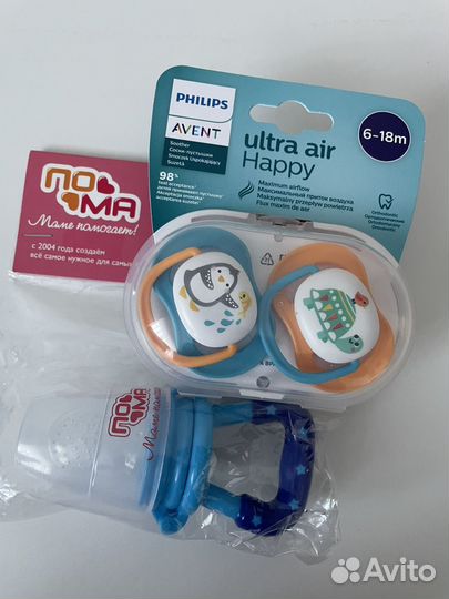 Пустышка philips avent новая
