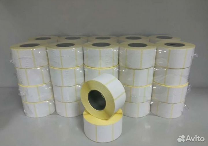 Термоэтикетки 40*30 мм / 1000 штук / Wildberries