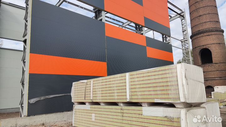 Сэндвич-панели для объектов от 100м2