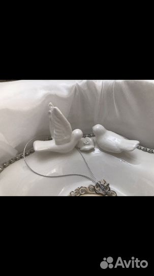 Блюдо фарфор италия