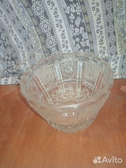 Хрустальная ваза, конфетница