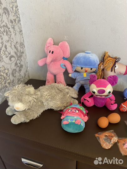 Игрушки из мультиков пакетом