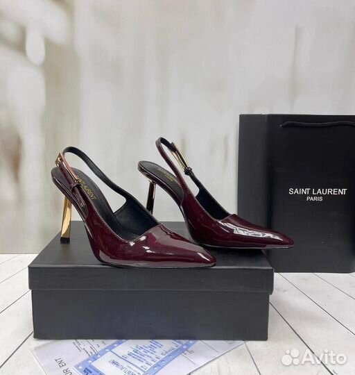 Туфли Босоножки Saint Laurent Ysl Размер 36-40