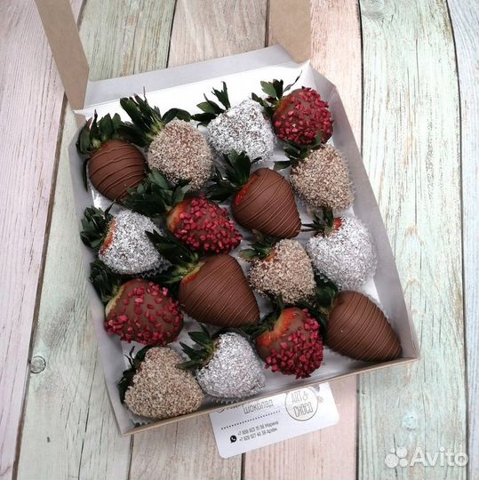 Клубника в шоколаде