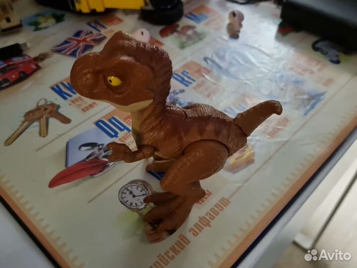 Динозаврики Блю и Тирекс Jurassic world