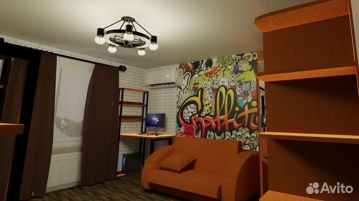 3d визуализация интерьера