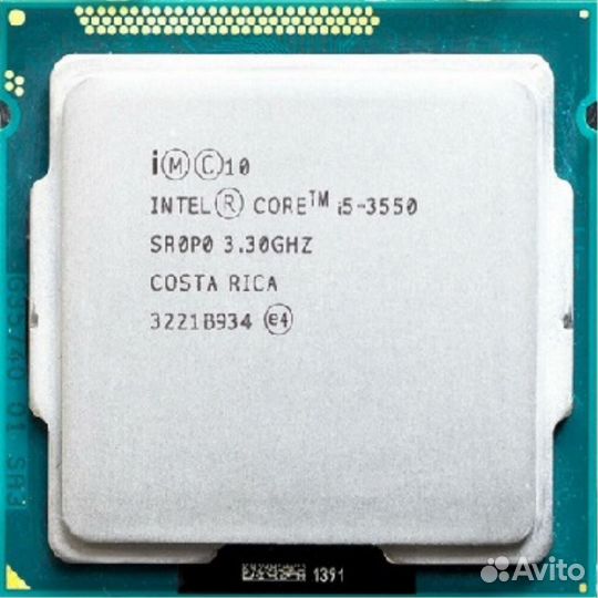 Процессор i5 3550