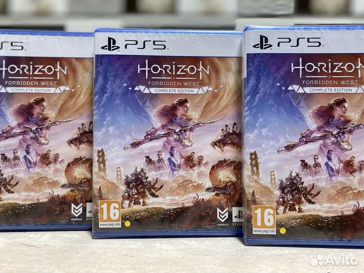 Диск Horizon Запретный Запад Complete Edition PS5
