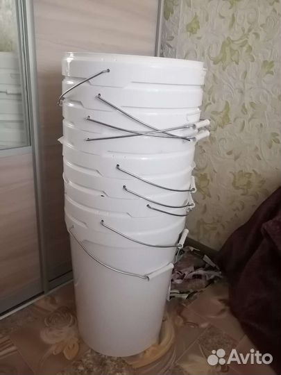 Ведро пластиковое