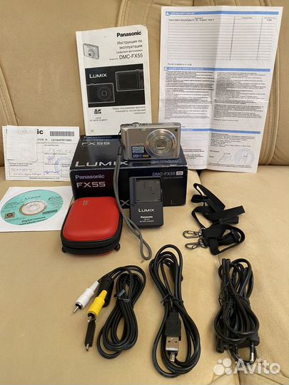 Цифровая фотокамера Panasonic Lumix DMC-FX55