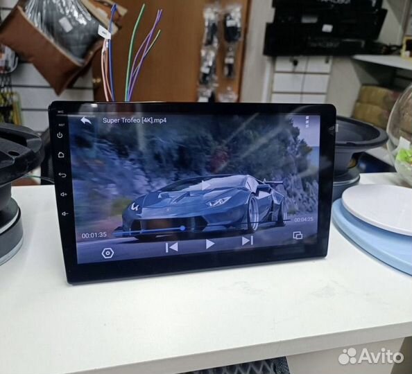 Андройд магнитола 1 din 9 дюймов