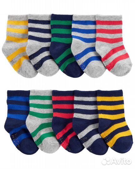 Новые носки американ OLDnavy carters разные размер