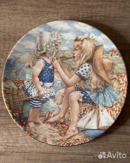 Винтажные декоративные тарелки, Royal Worcester