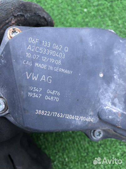 Volkswagen tiguan Дроссельная заслонка