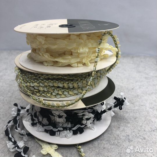 Шелковые ленты японской фирмы mokuba