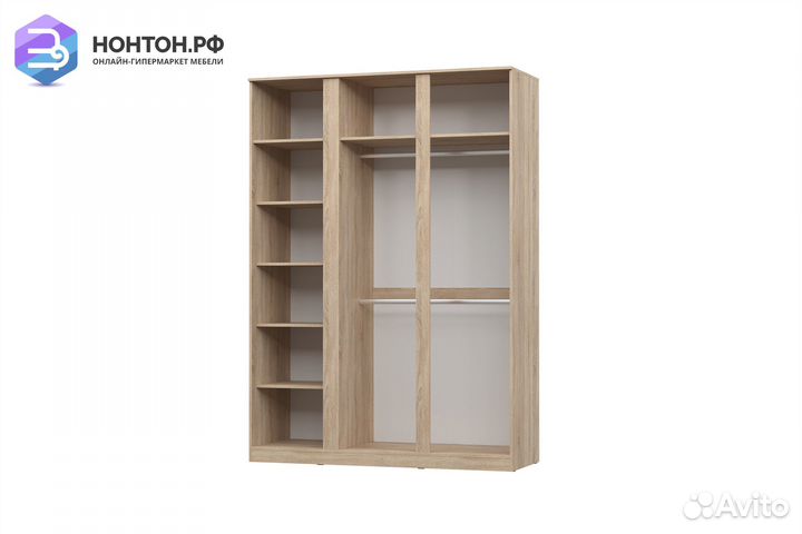 Шкаф Stern 3-х дверный дуб сонома