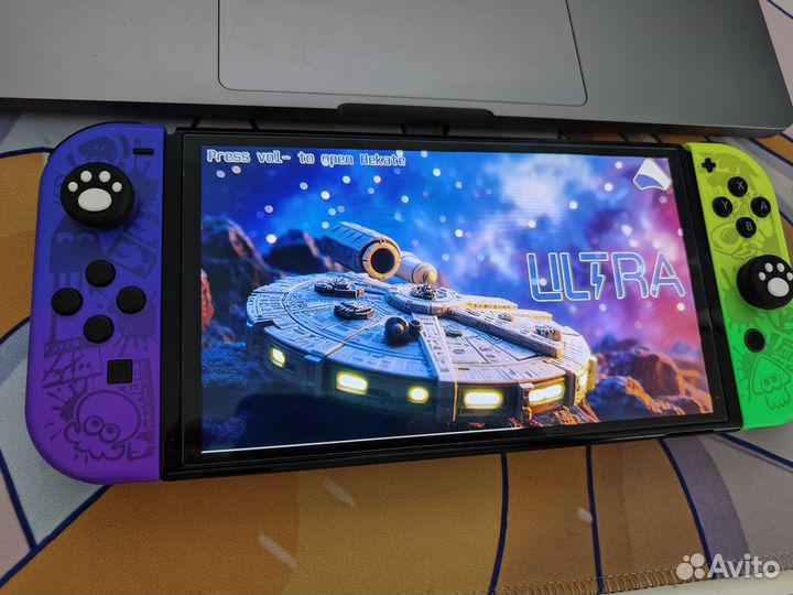 Nintendo Switch oled + Splatoon прошитые