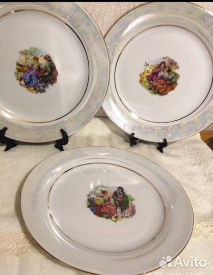 Тарелки обеденные СССР