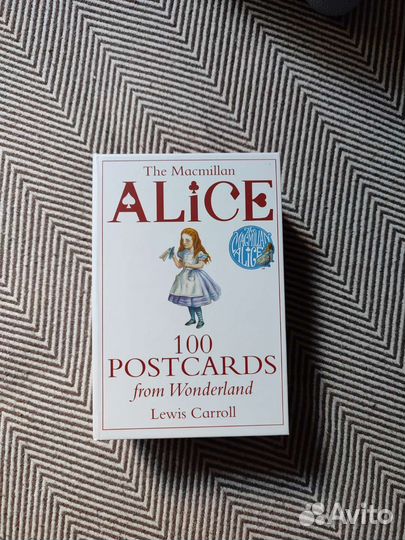 Открытки Алиса в стране чудес. Набор 100 штук