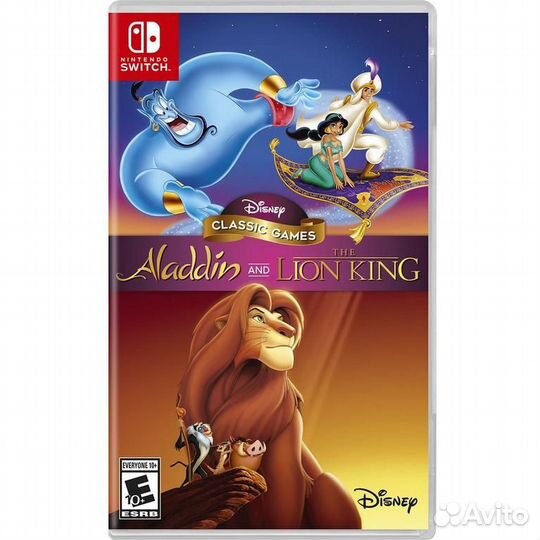 Disney Classic Games: Aladdin & The Lion King Nint