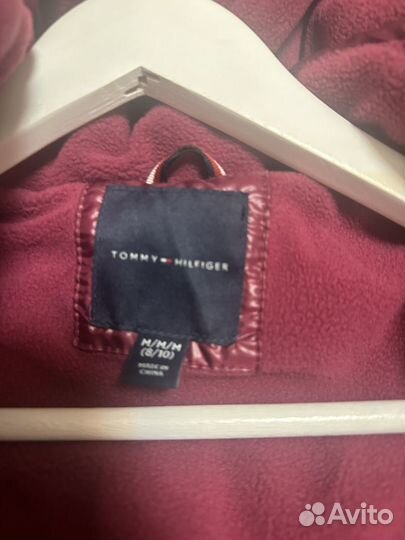 Пуховик для девочки 140