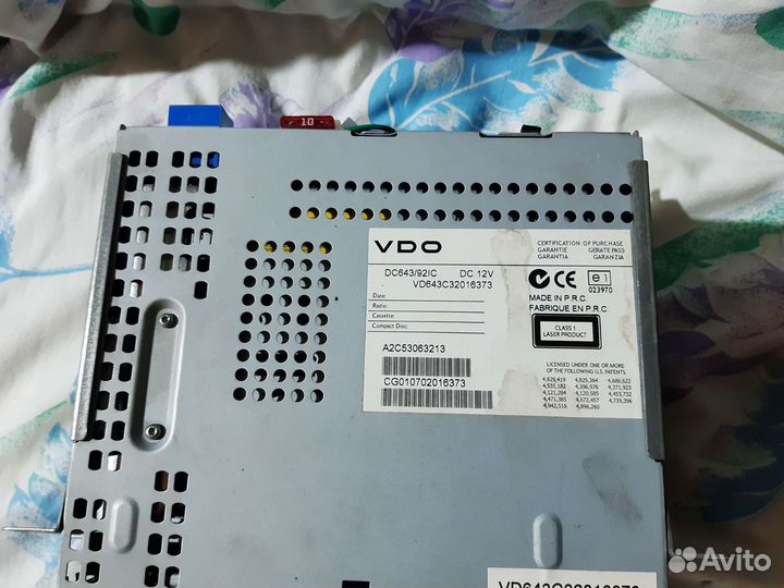 Штатная магнитолла субару импреза/форестер