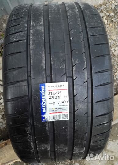 Michelin Pilot Sport 4 S Acoustic 315/35 R20 110Y
