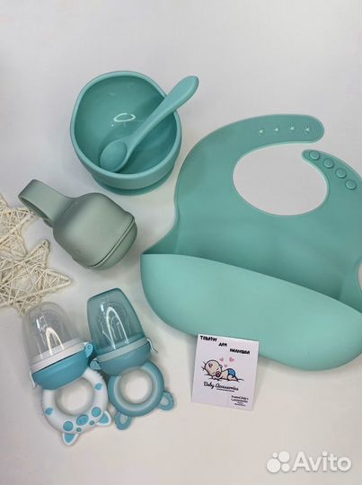 Детская посуда из пищевого силикона