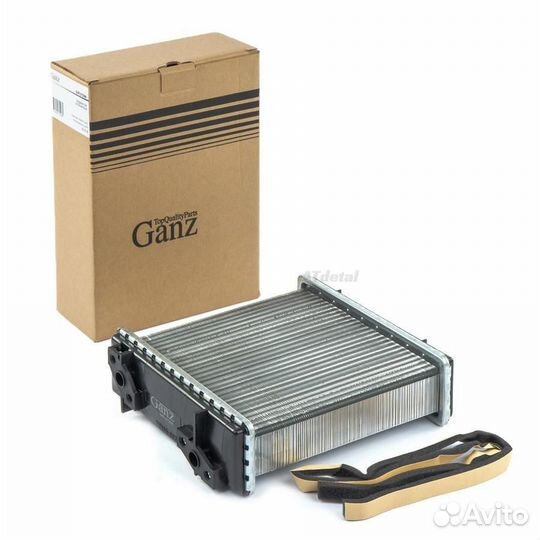 Радиатор отопителя (печки) ваз 2101 алюминиевый GI