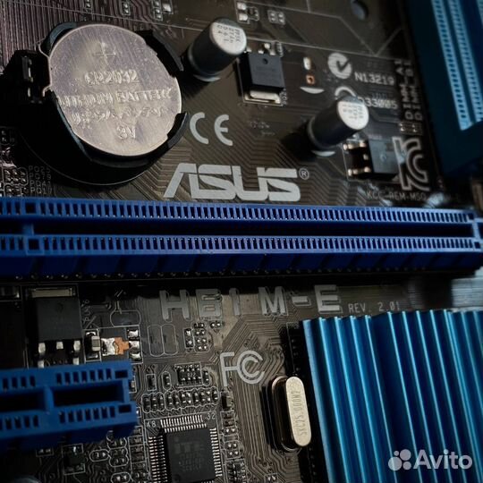 Материнская плата Asus H61 M-E